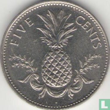 Bahamas 5 Cent 2000