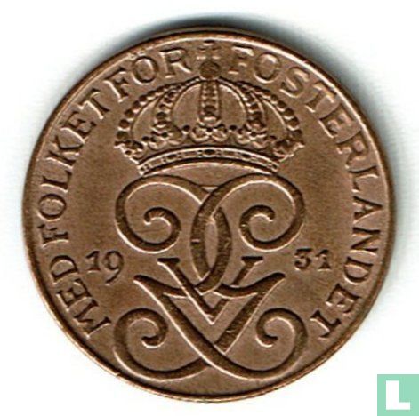 Suède 1 öre 1931