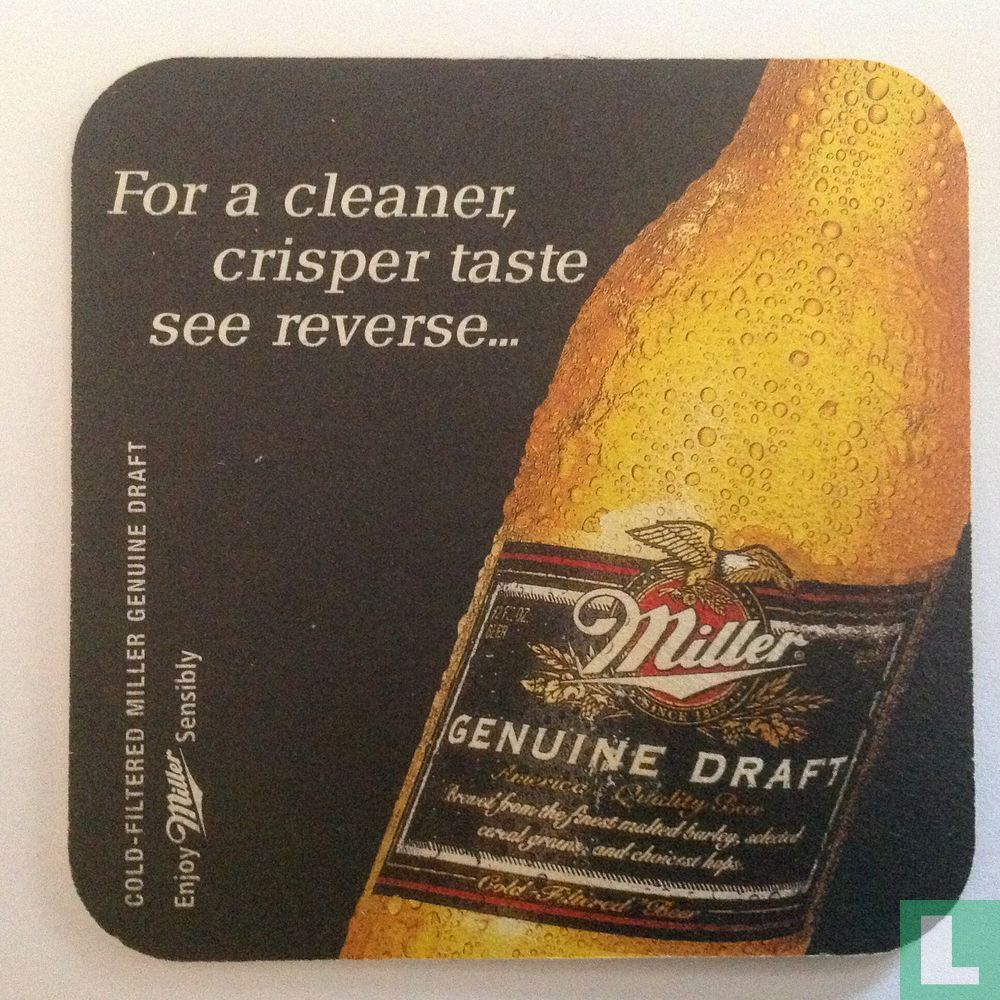 For a cleaner crisper taste see reverse...