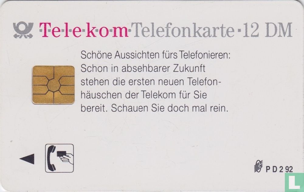 Das Auge telefoniert mit