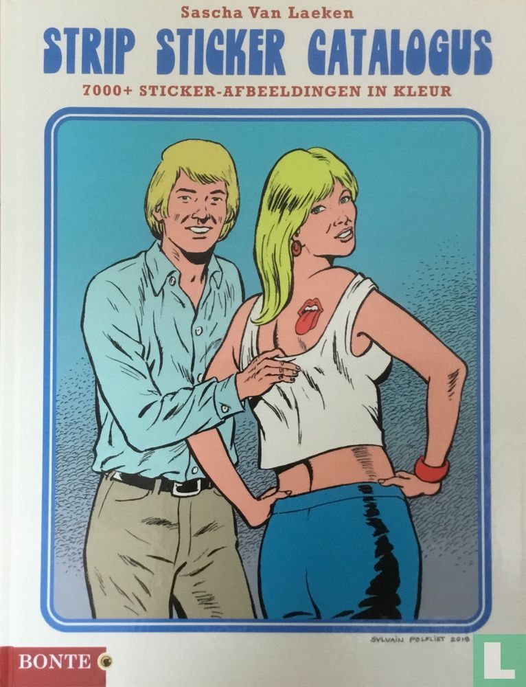 Strip sticker catalogus