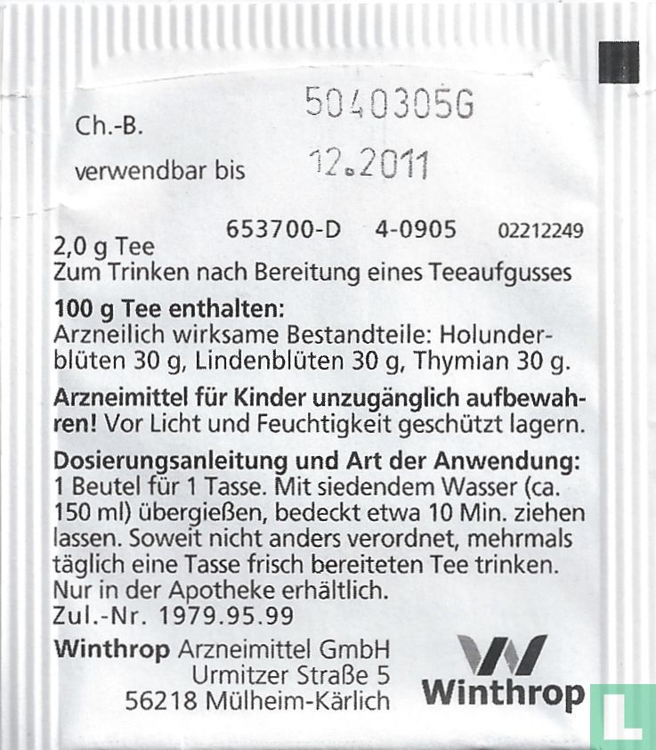 Erkältungstee