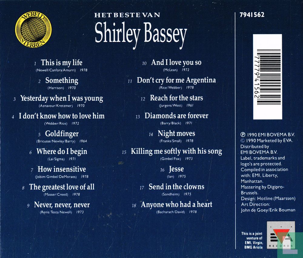 Het beste van Shirley Bassey