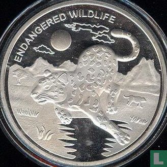 Congo-Kinshasa 10 francs 2007 (BE) "Endangered wildlife - Leopard"