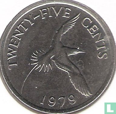 Bermuda 25 cent 1979
