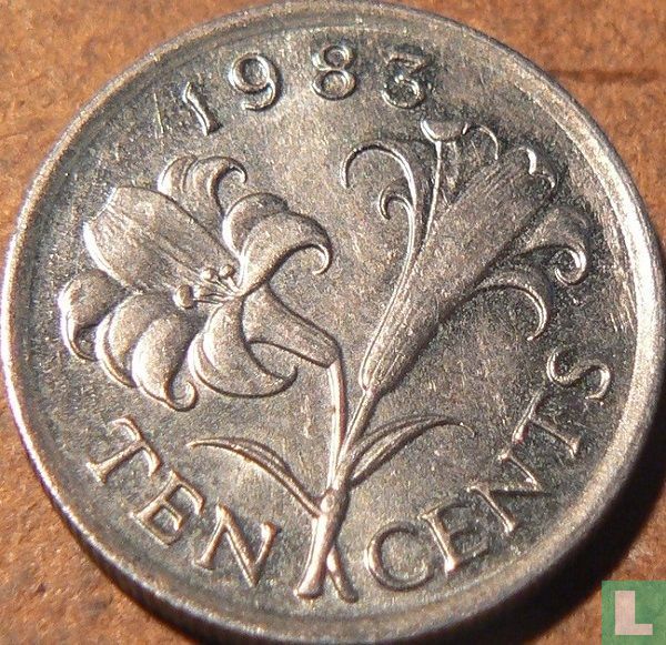 Bermuda 10 cent 1983