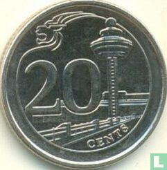 Singapur 20 Cent 2015