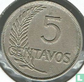 Pérou 5 centavos 1939