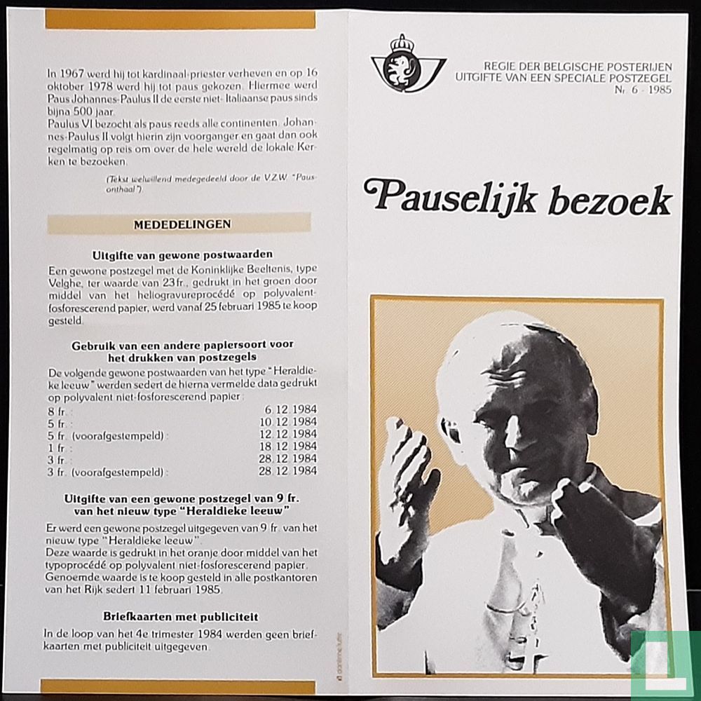 Pauselijk bezoek 