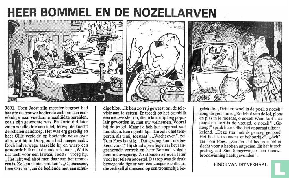 Heer Bommel en de nozellarven