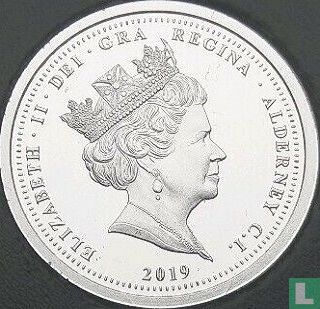 Alderney 1 pound 2019 (PROOF) "200th anniversary of the birth of Queen Victoria"