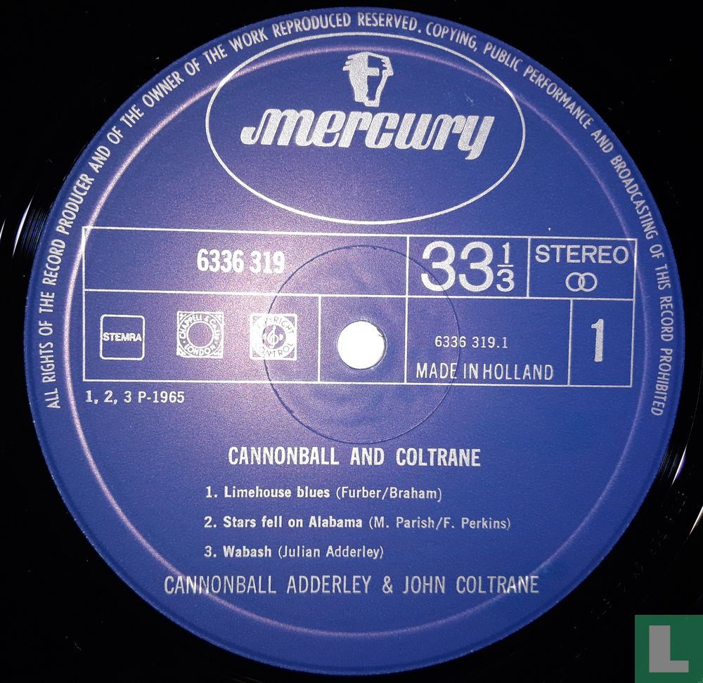 Cannonball and Coltrane