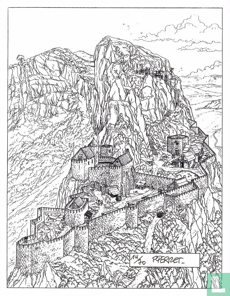 La prisonnière du donjon