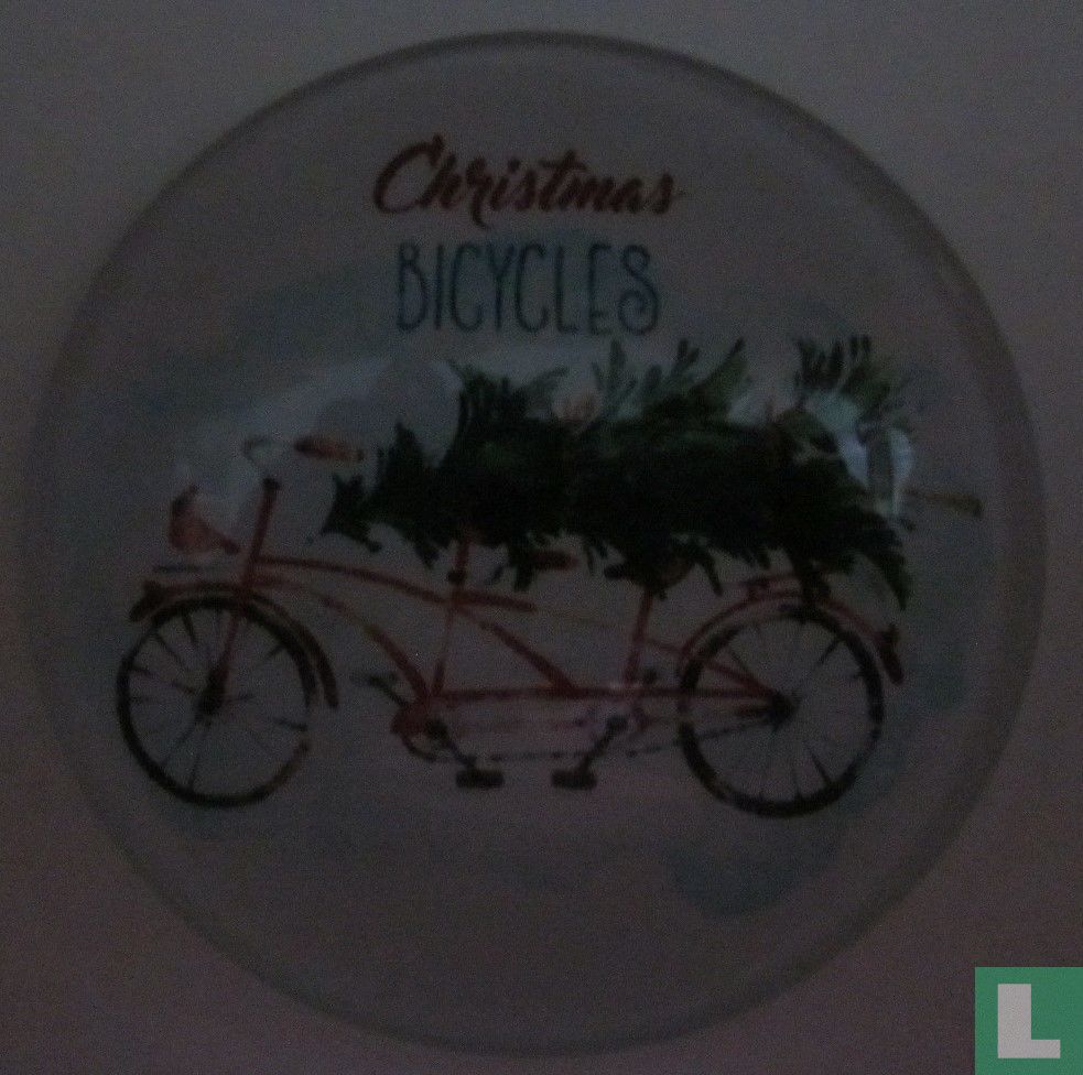 Christmas bicycles