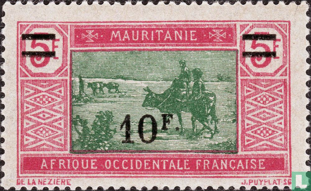 Touareg, with surcharge