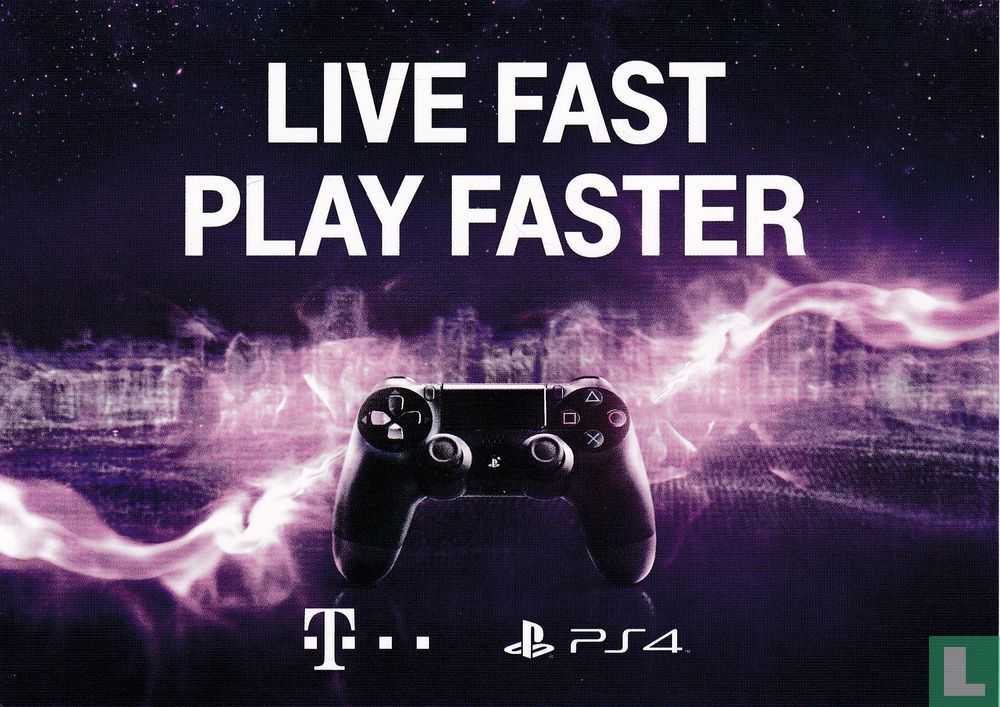 18020 - Telekom / PlayStation 4 "Live fast   play faster"
