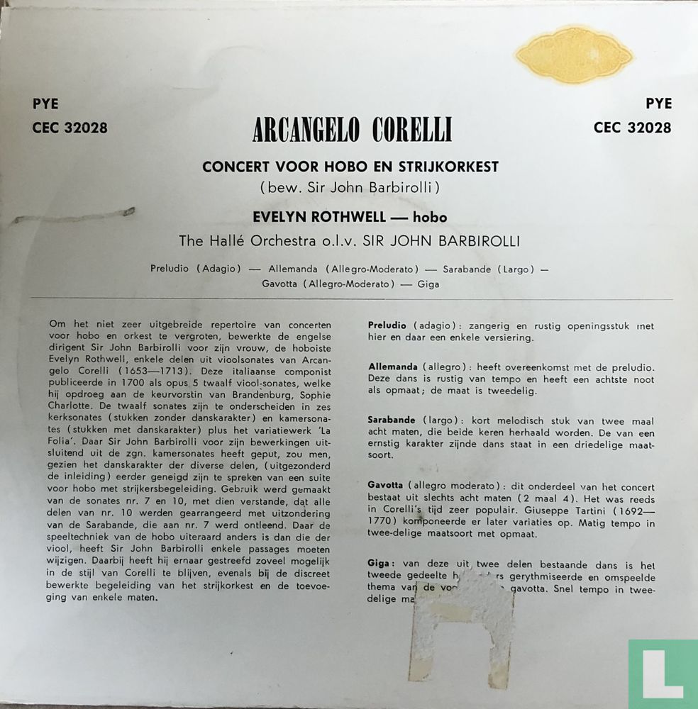 Concerto's for Oboe and Strings