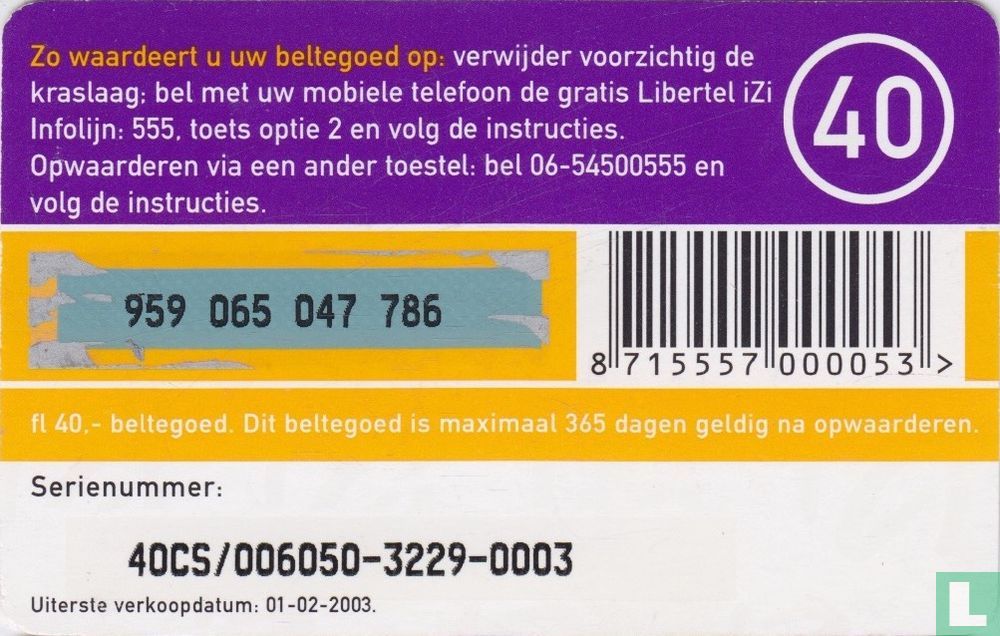 Libertel izi 40