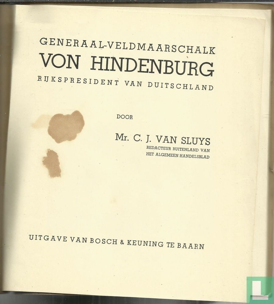 Von Hindenburg