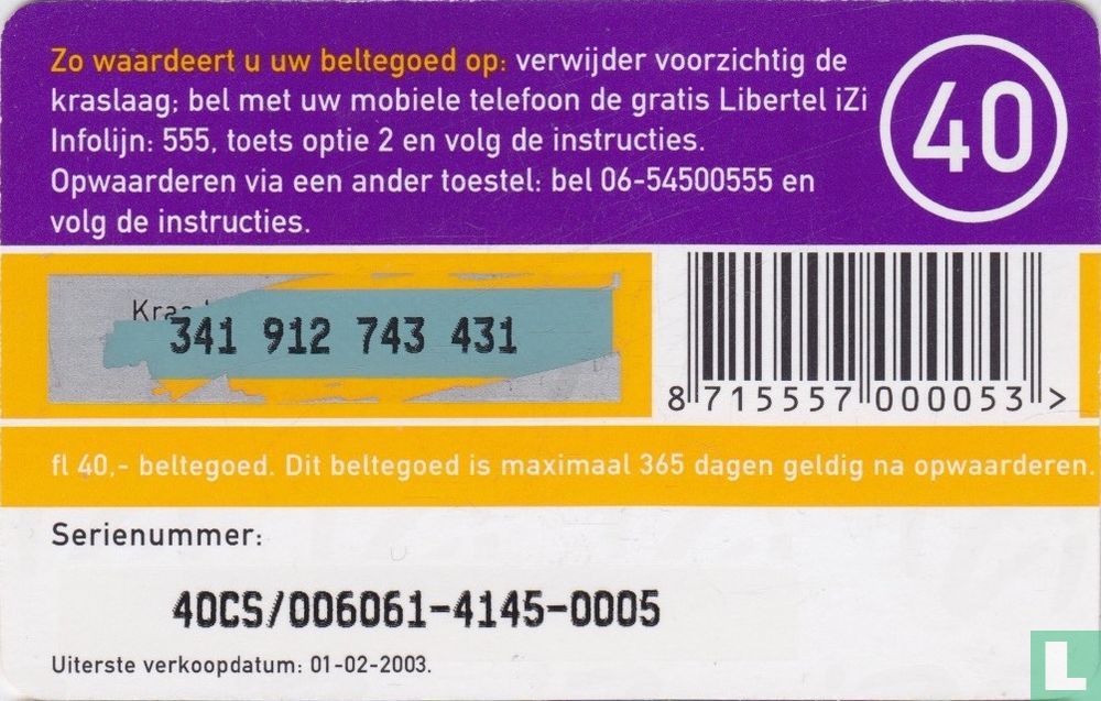 Libertel izi 40