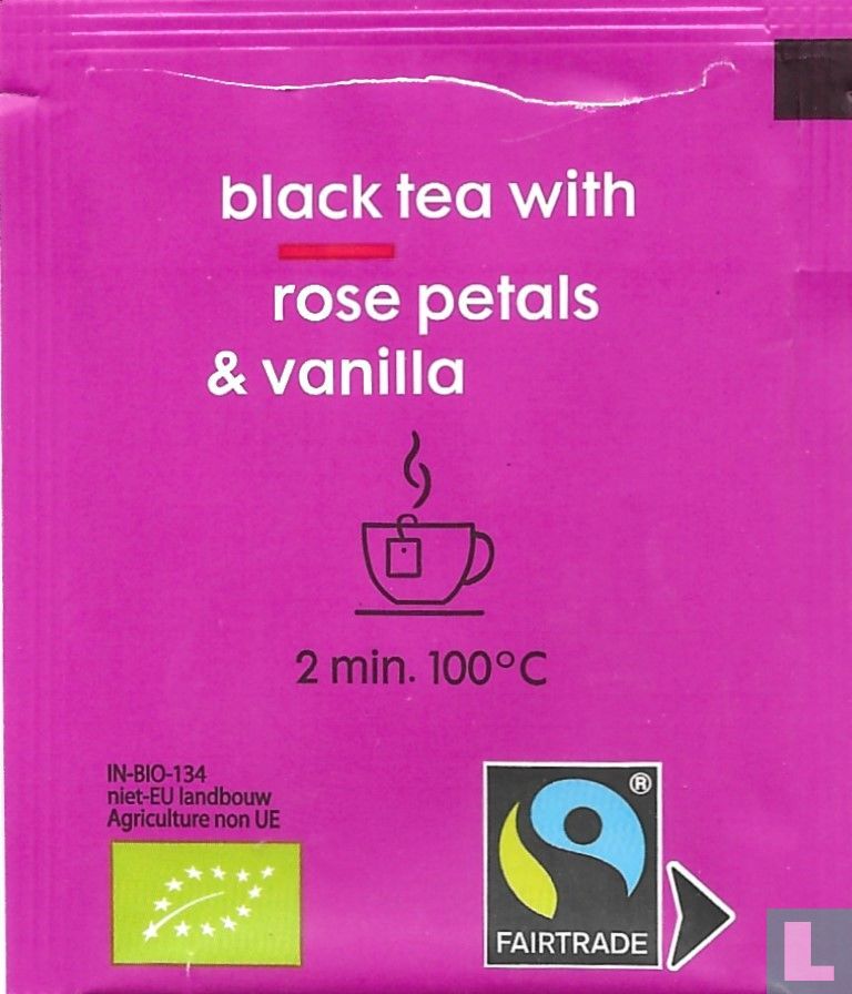 rose & vanilla tea