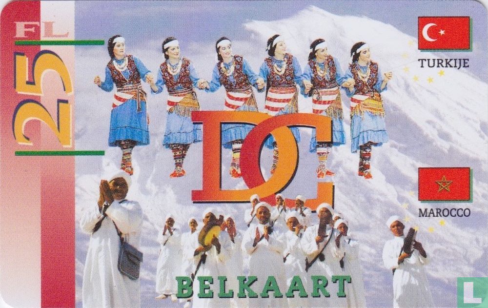De Concurrent Belkaart