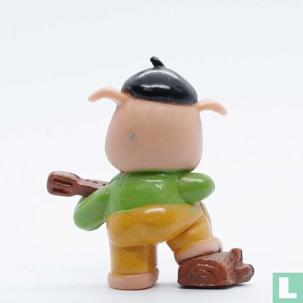 Ferkel mit Gitarre