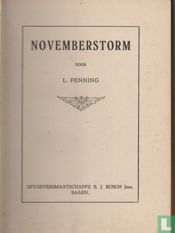 Novemberstorm