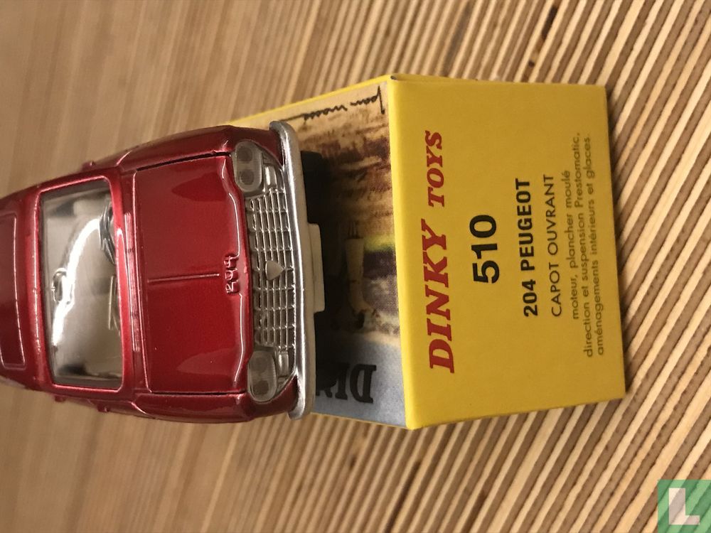 Dinky Toys - Peugeot 204 - Réf 510 - Miniature 1/43 Collection