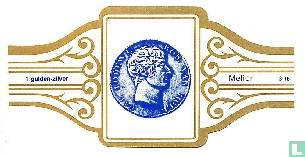 1 gulden - zilver