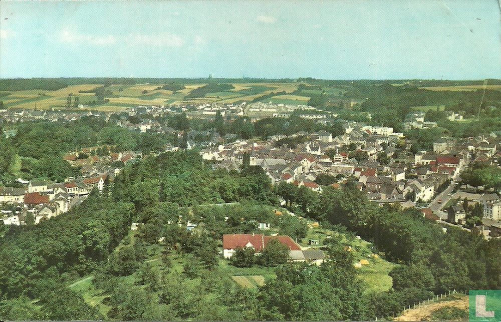 Valkenburg panorama vanaf Uitzichttoren