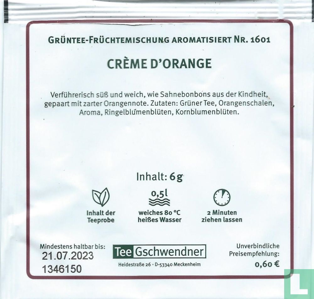 Crème D'Orange 