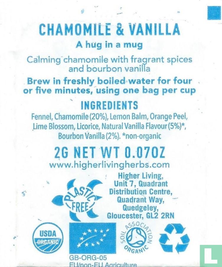 Chamomile & Vanilla