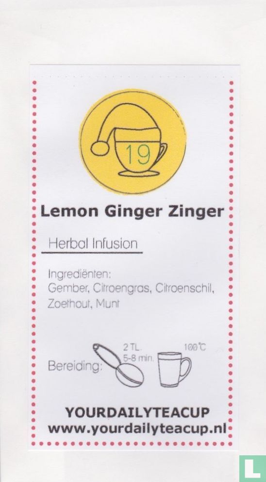 19 Lemon Ginger Zinger