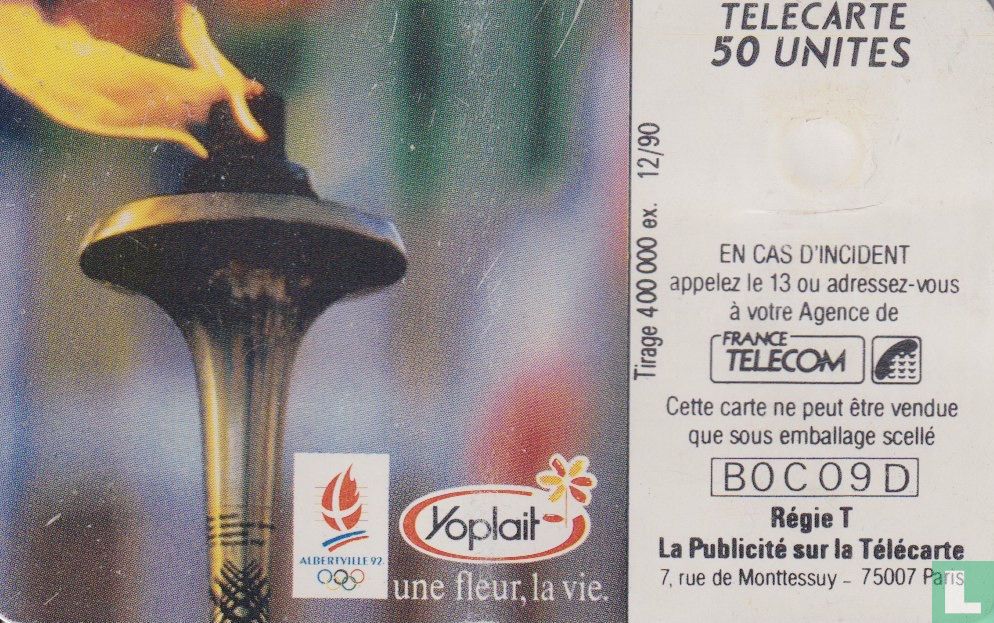 Yoplait La fleur olympique