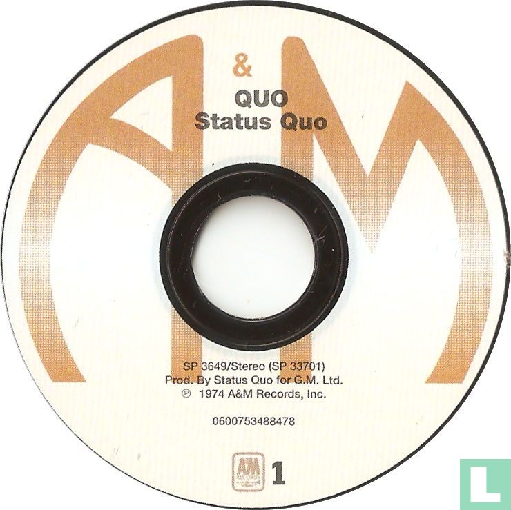 QUO CD 782 204 (2015) Status Quo LastDodo