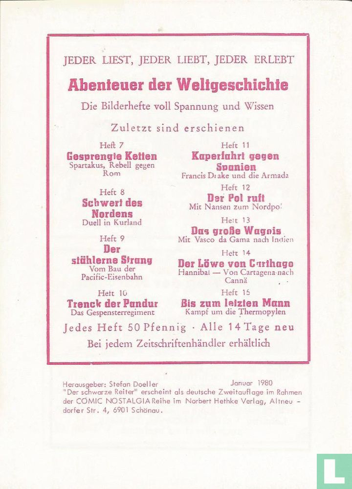 Das Ende der Spur