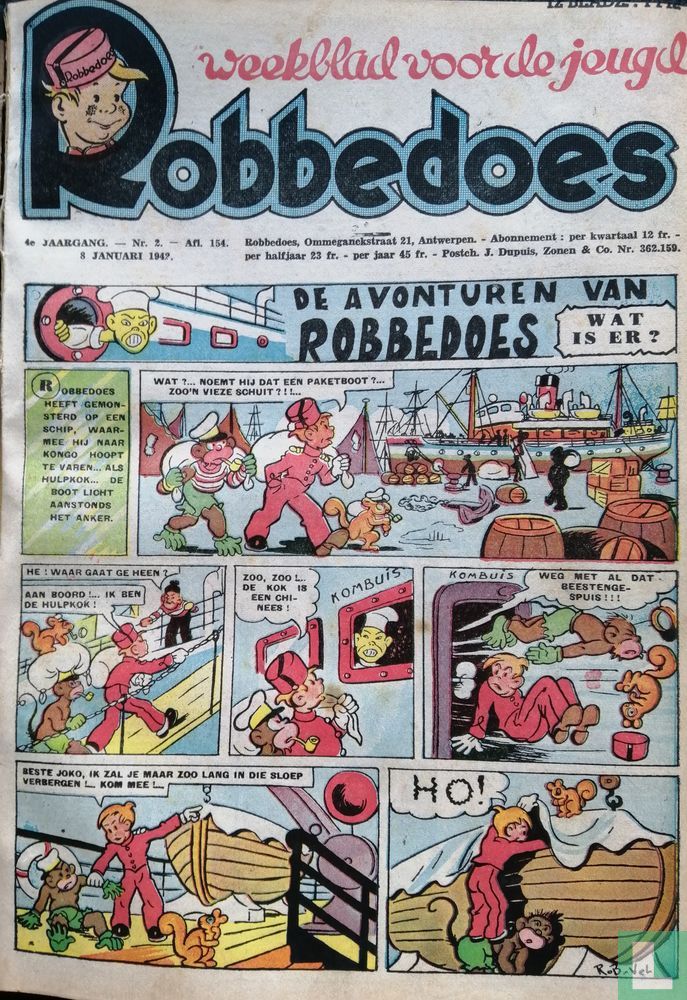 Robbedoes 154