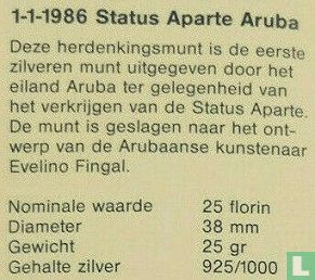 Aruba 25 florin 1986 "Status Aparte"
