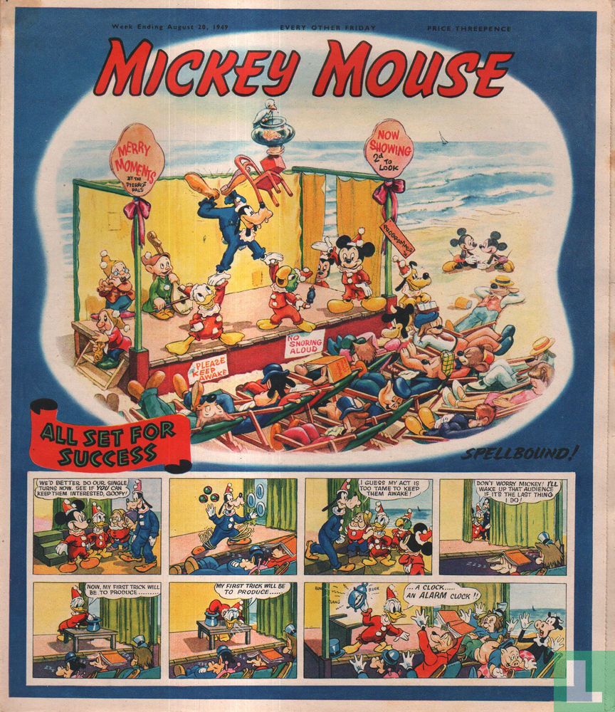 Mickey Mouse 20-8-1949 498 (1949) - Donald Duck - LastDodo