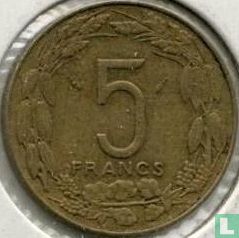 Central African States 5 francs 1976