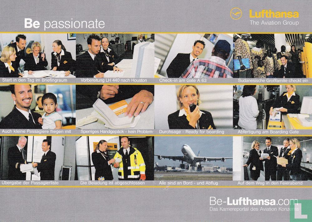 Lufthansa "Be passionate"