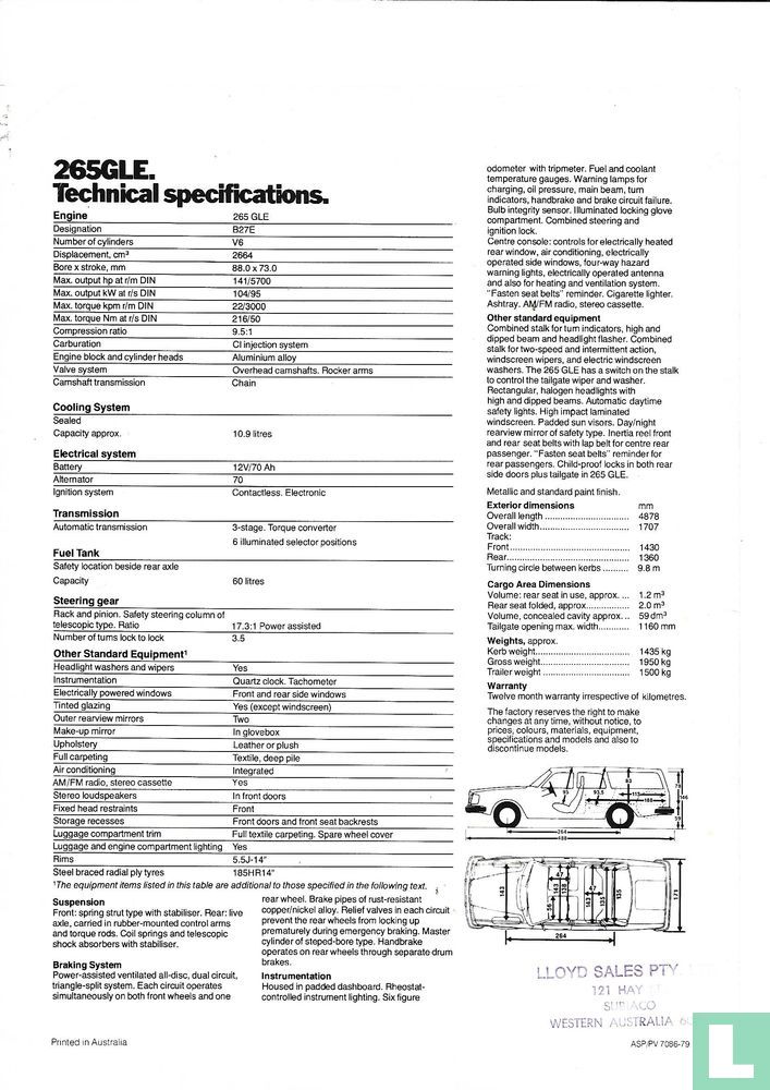 Volvo 265 GLE