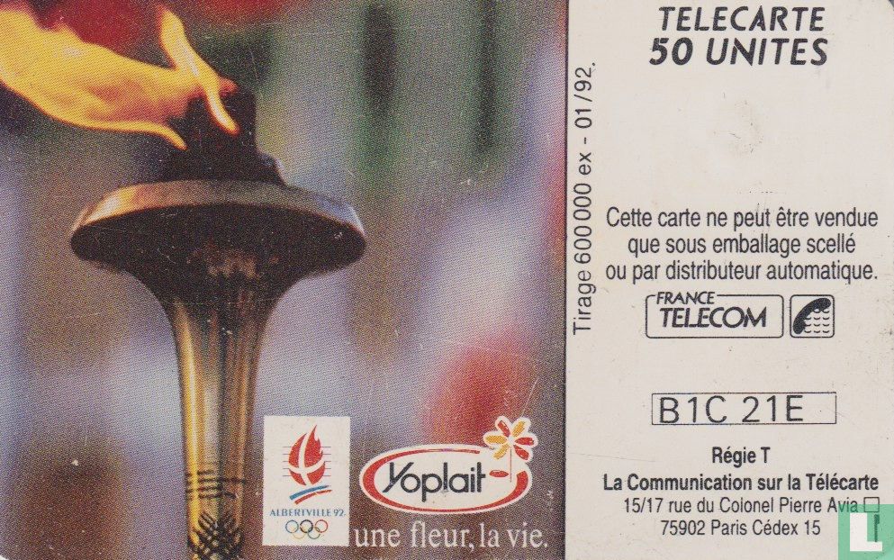 Yoplait. la fleur olympique.