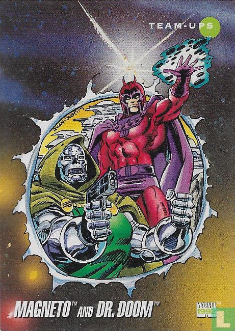 Magneto and Dr. Doom