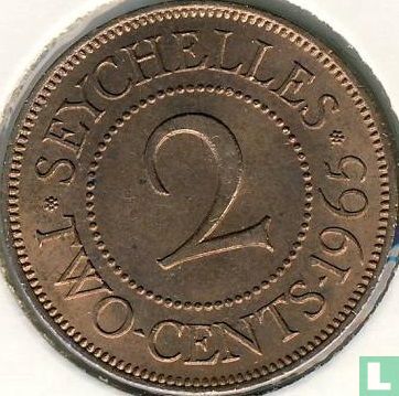 Seychellen 2 Cent 1965