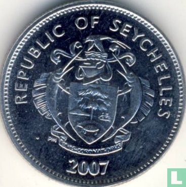 Seychelles 25 cents 2007