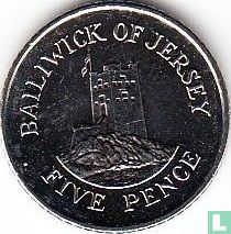Jersey 5 pence 2008