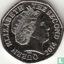 Jersey 20 pence 2014
