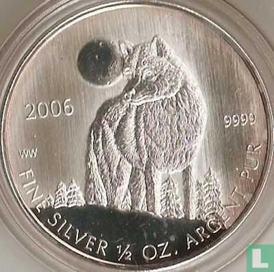 Canada 1 dollar 2006 "Wolf"